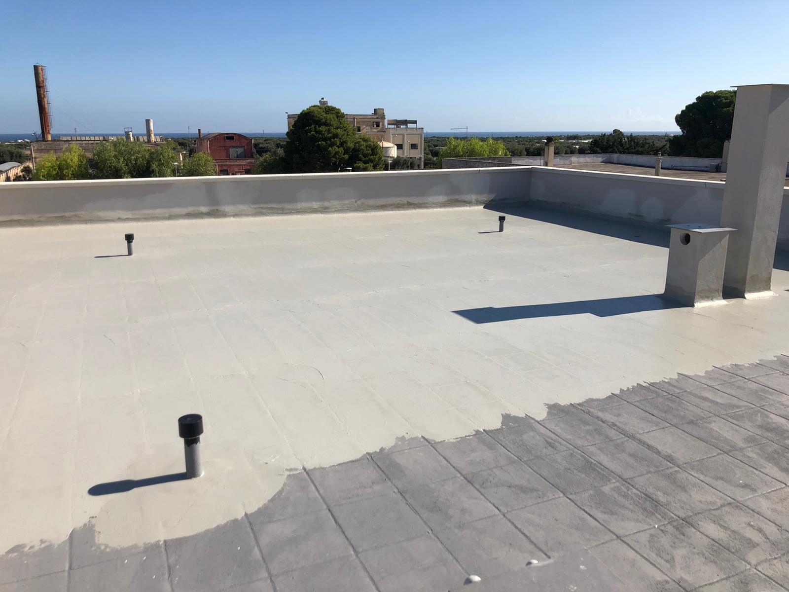 Impermeabilización de terraza en comunidad de vecinos en Valencia